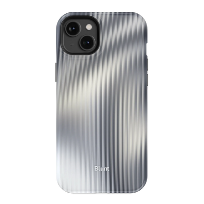 Silver Pulse iPhone Case