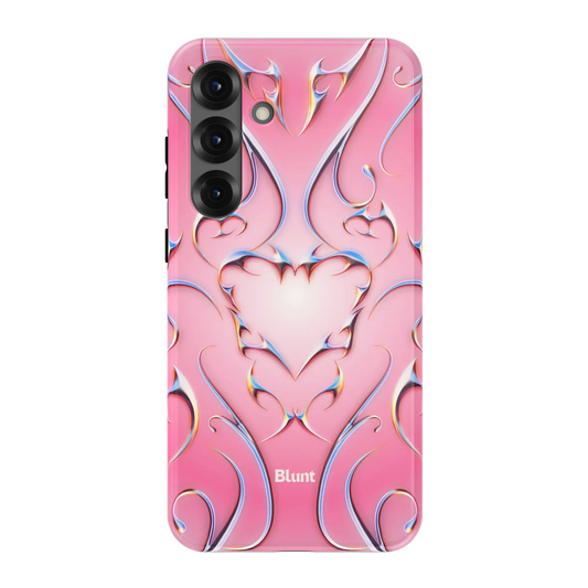 Bubble Heart Samsung Case