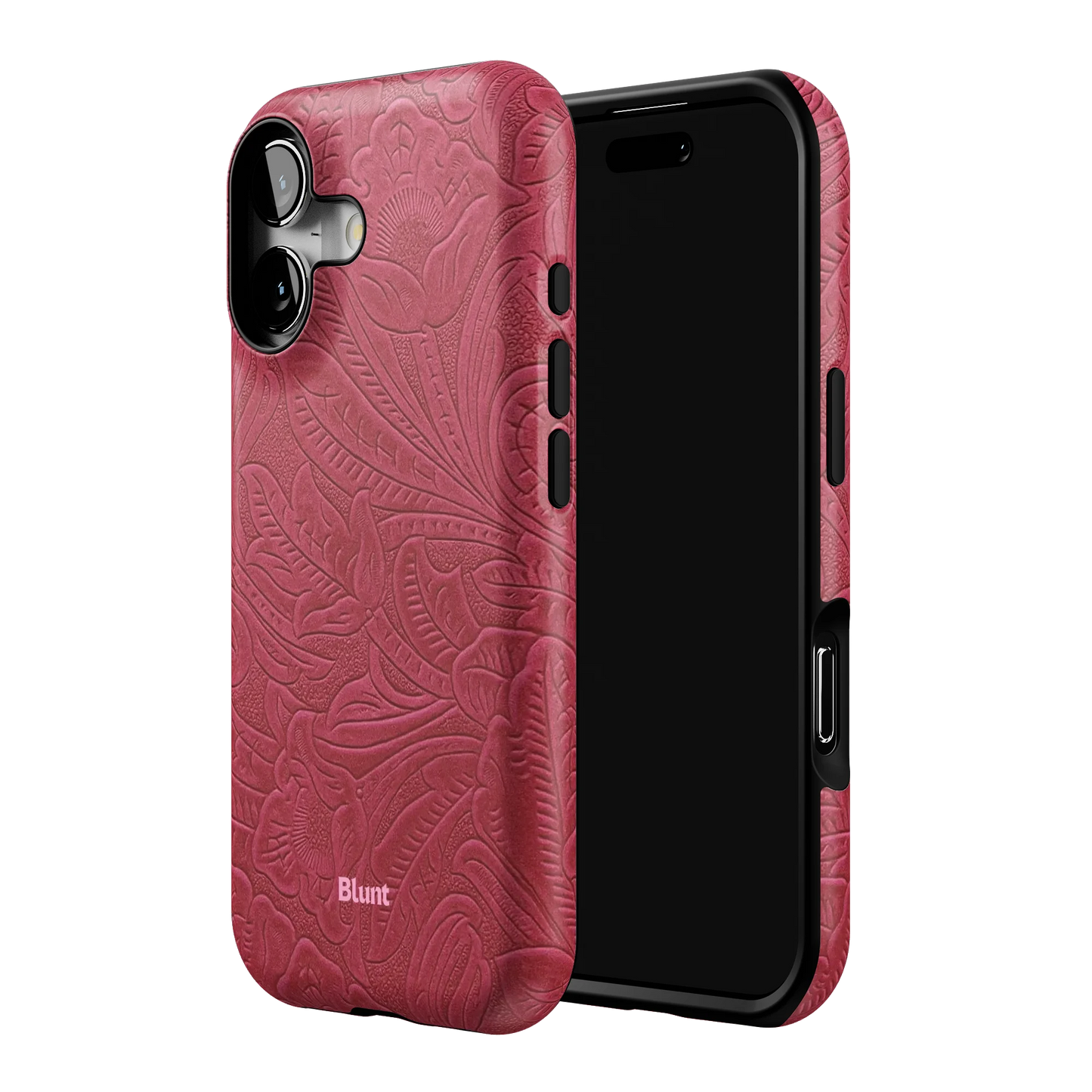 Mauve Leather iPhone Case