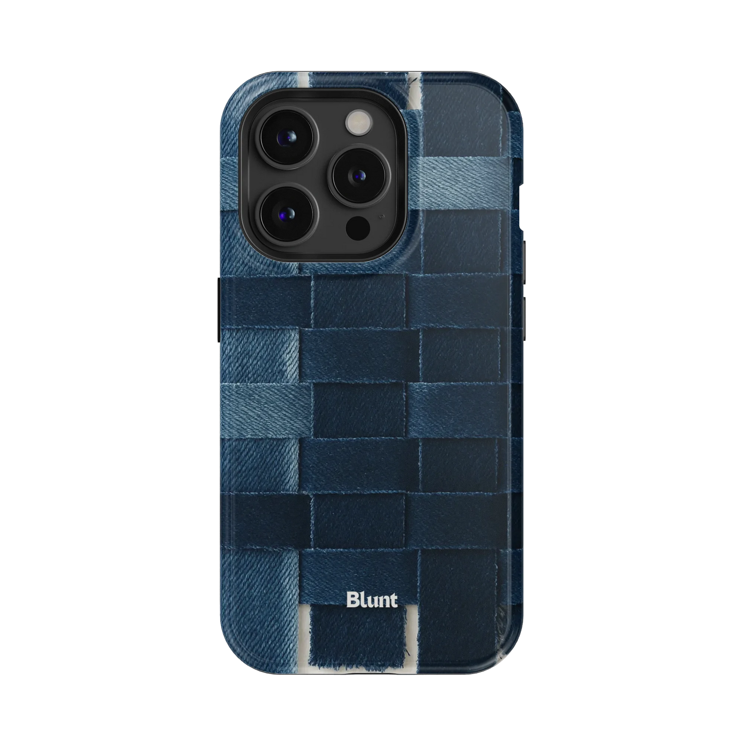 Indigo Weave iPhone Case