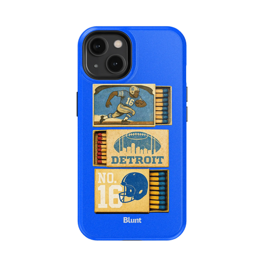 Detroit Football iPhone Case