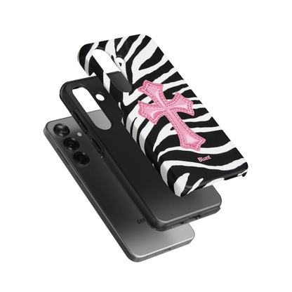 Zebra Halo Samsung Case