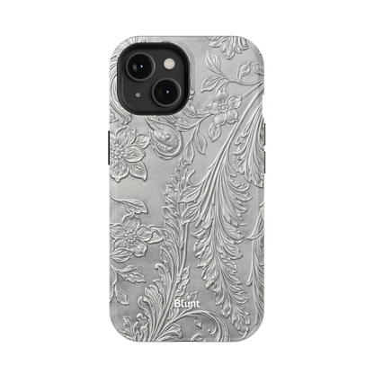 Tooled Silver iPhone Case