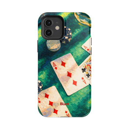 Painted Ace iPhone Case