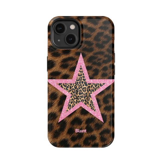 Pink Cheetah Starlette iPhone Case