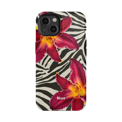 Zebra Lily iPhone Case