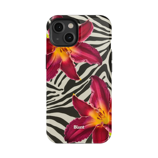 Zebra Lily iPhone Case