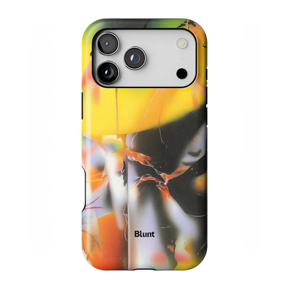 Golden Blur iPhone Case