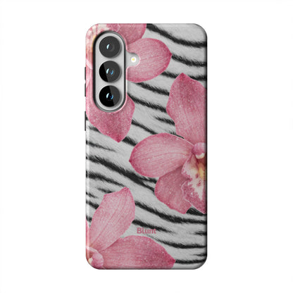 Striped Blossom Samsung Case