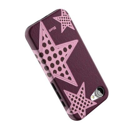 Plum-Polka-Star-iphone-case-iPhone 17 E-4