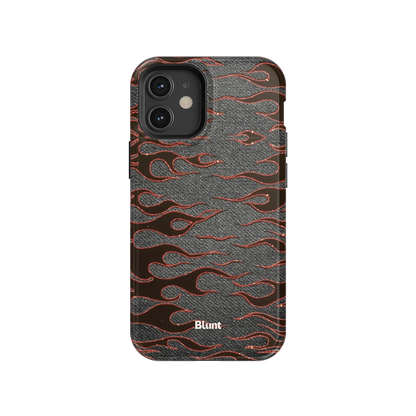 Steel Flame iPhone Case