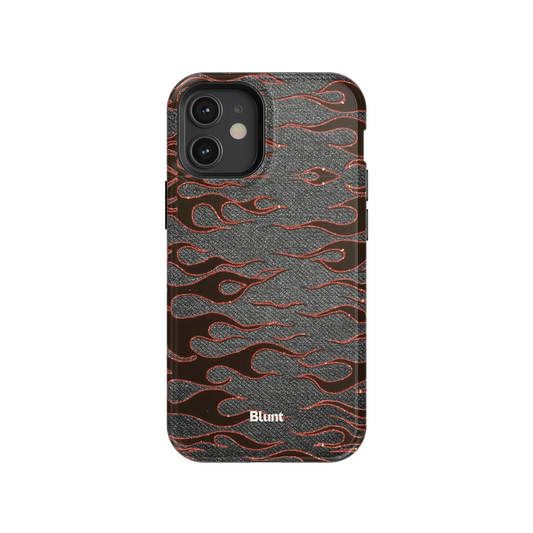 Steel Flame iPhone Case