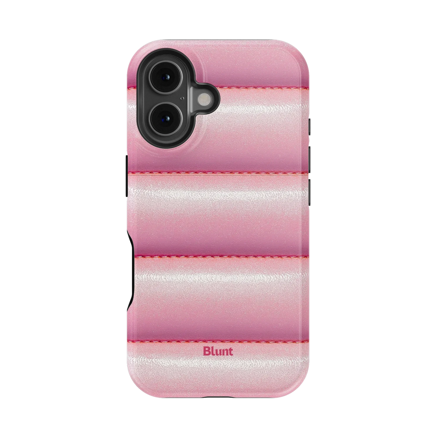 Pink Puffer iPhone Case