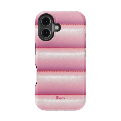 Pink Puffer iPhone Case
