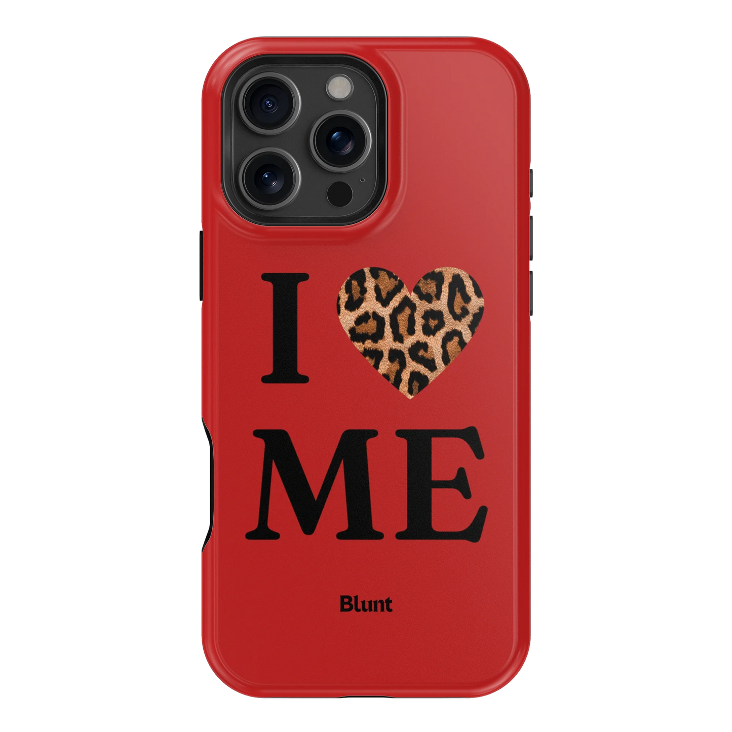 Red I Love Me iPhone Case