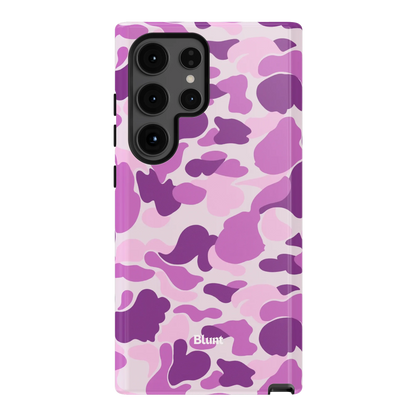 Purple Camo Samsung Case
