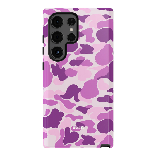 Purple Camo Samsung Case