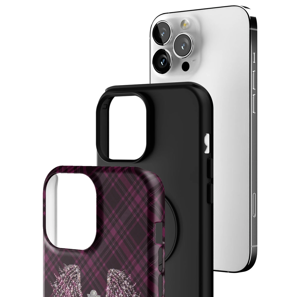 Halo Plaid iPhone Case gallery - Iphone_13_Pro_Max_3
