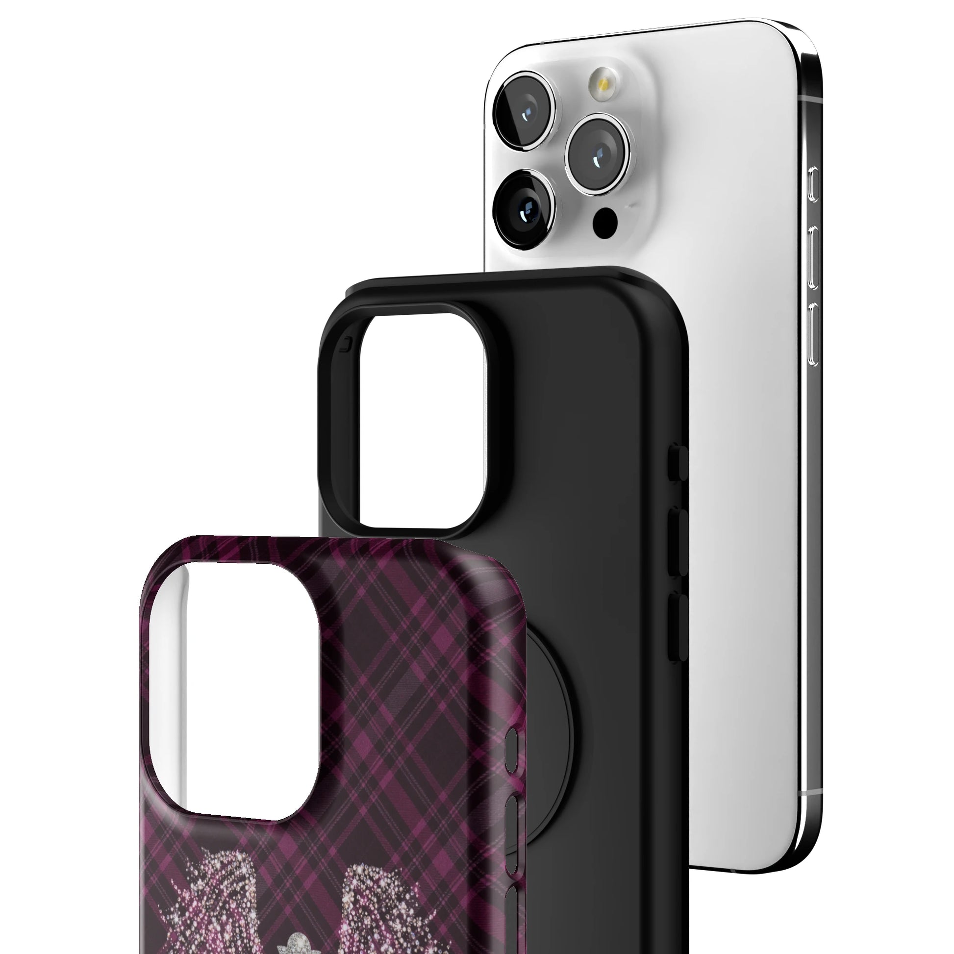 Halo Plaid iPhone Case gallery - Iphone_15_Pro_Max_3