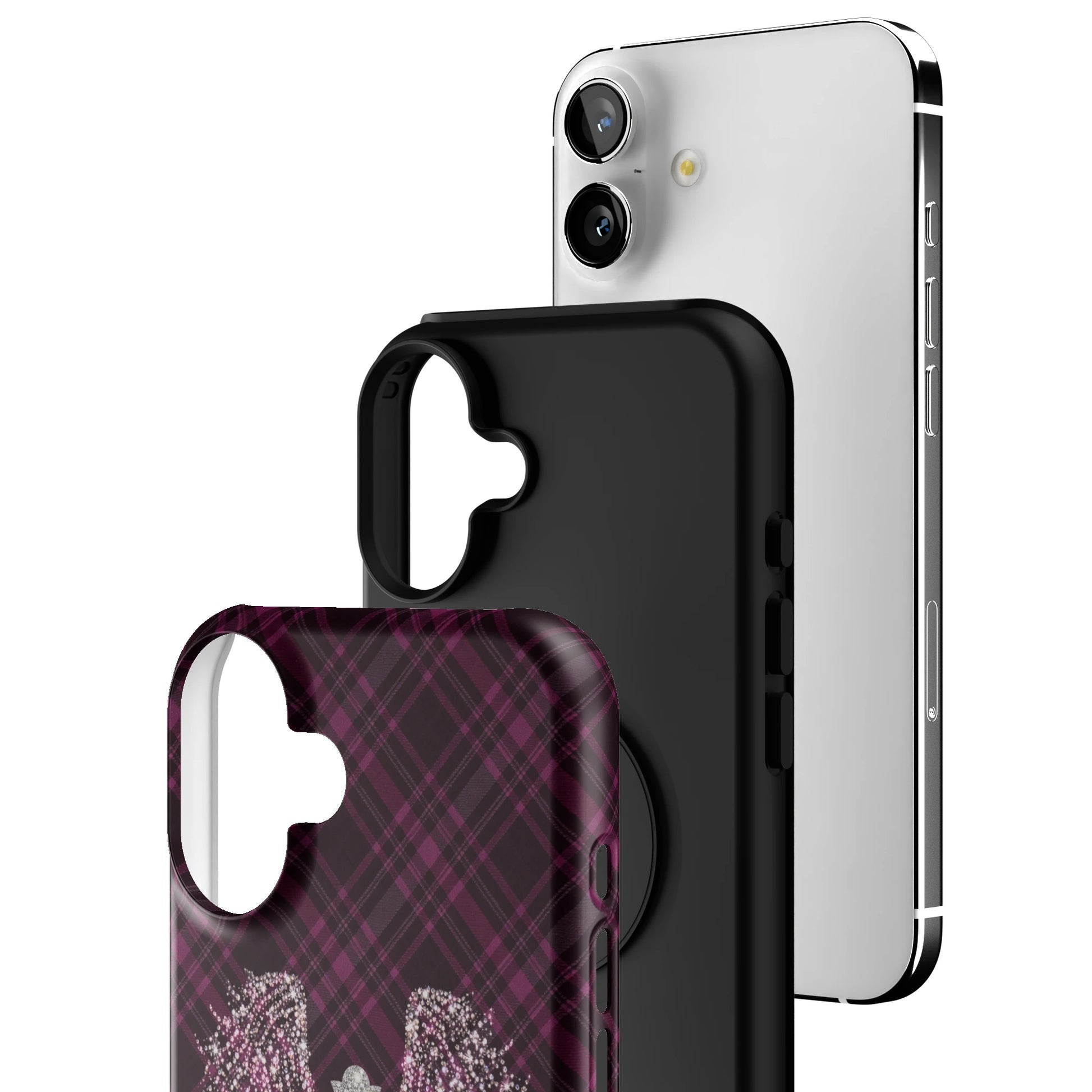 Halo Plaid iPhone Case gallery - Iphone_16_Mini_Air_Plus_3