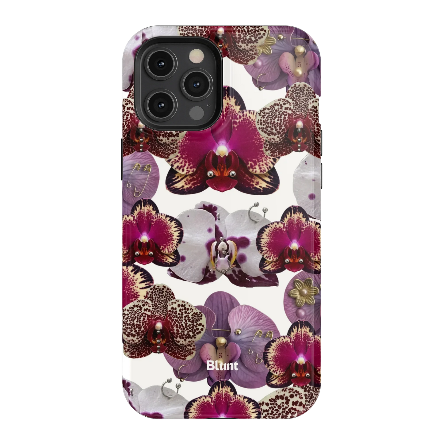 Botanical Orchid iPhone Case