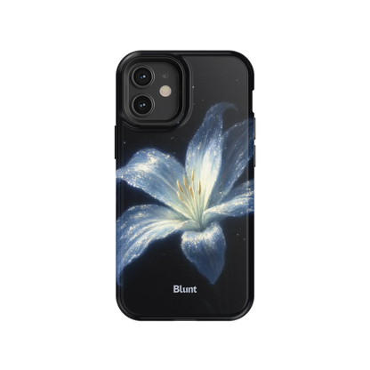Blue Lilly iPhone Case