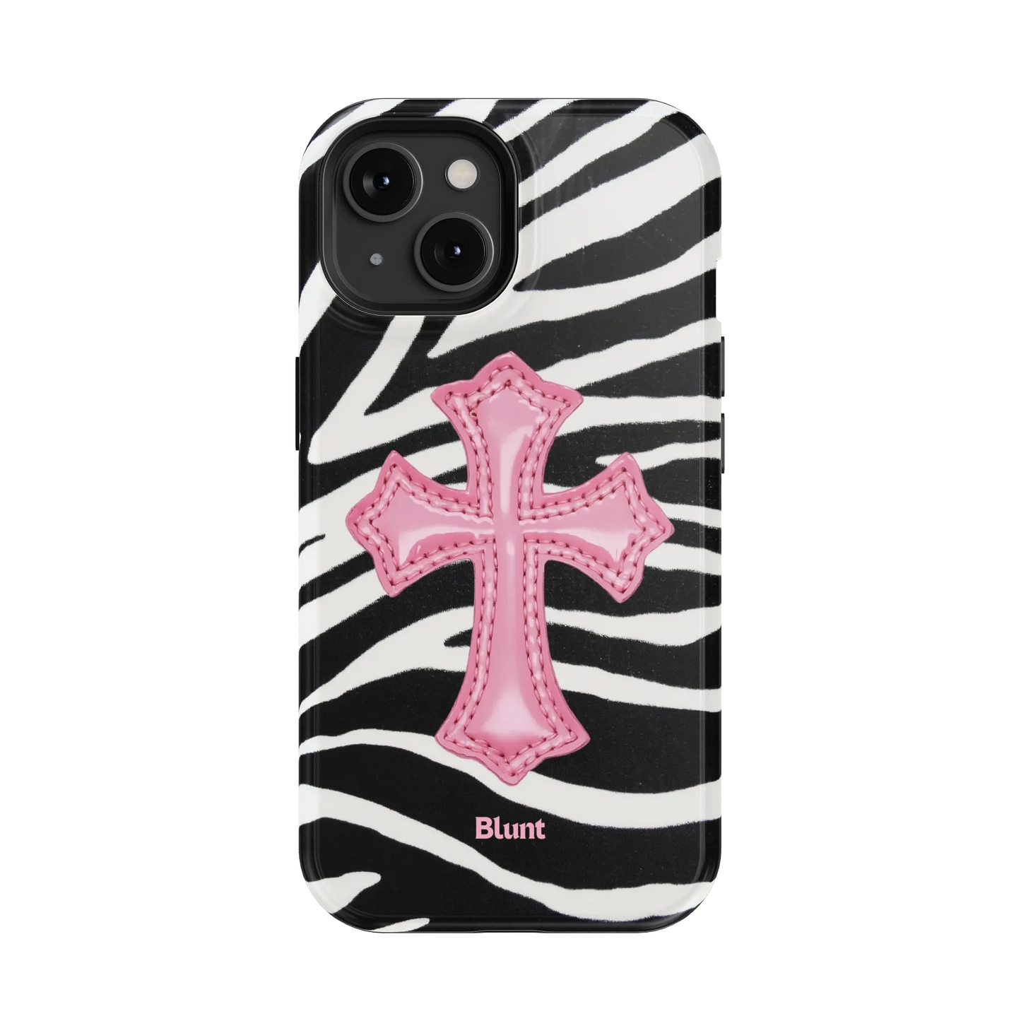 Zebra Halo iPhone Case