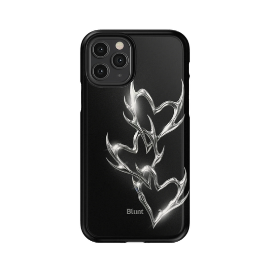 Chrome Flame iPhone Case