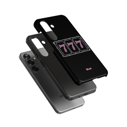 Pink Lucky 777 Samsung Case