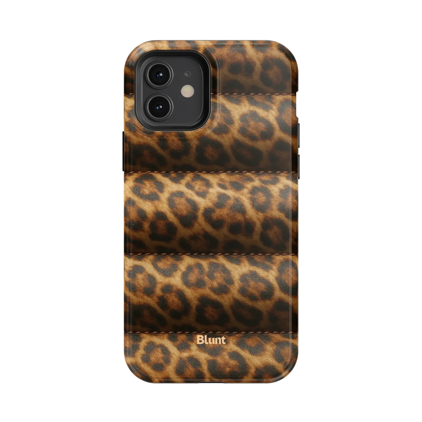 Cheetah Puffer iPhone Case