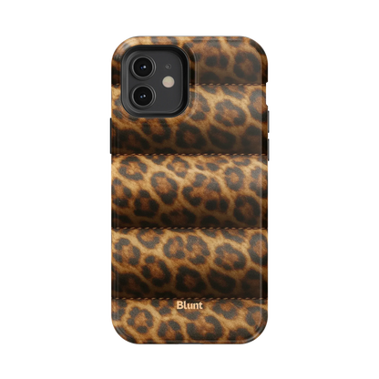 Cheetah Puffer iPhone Case