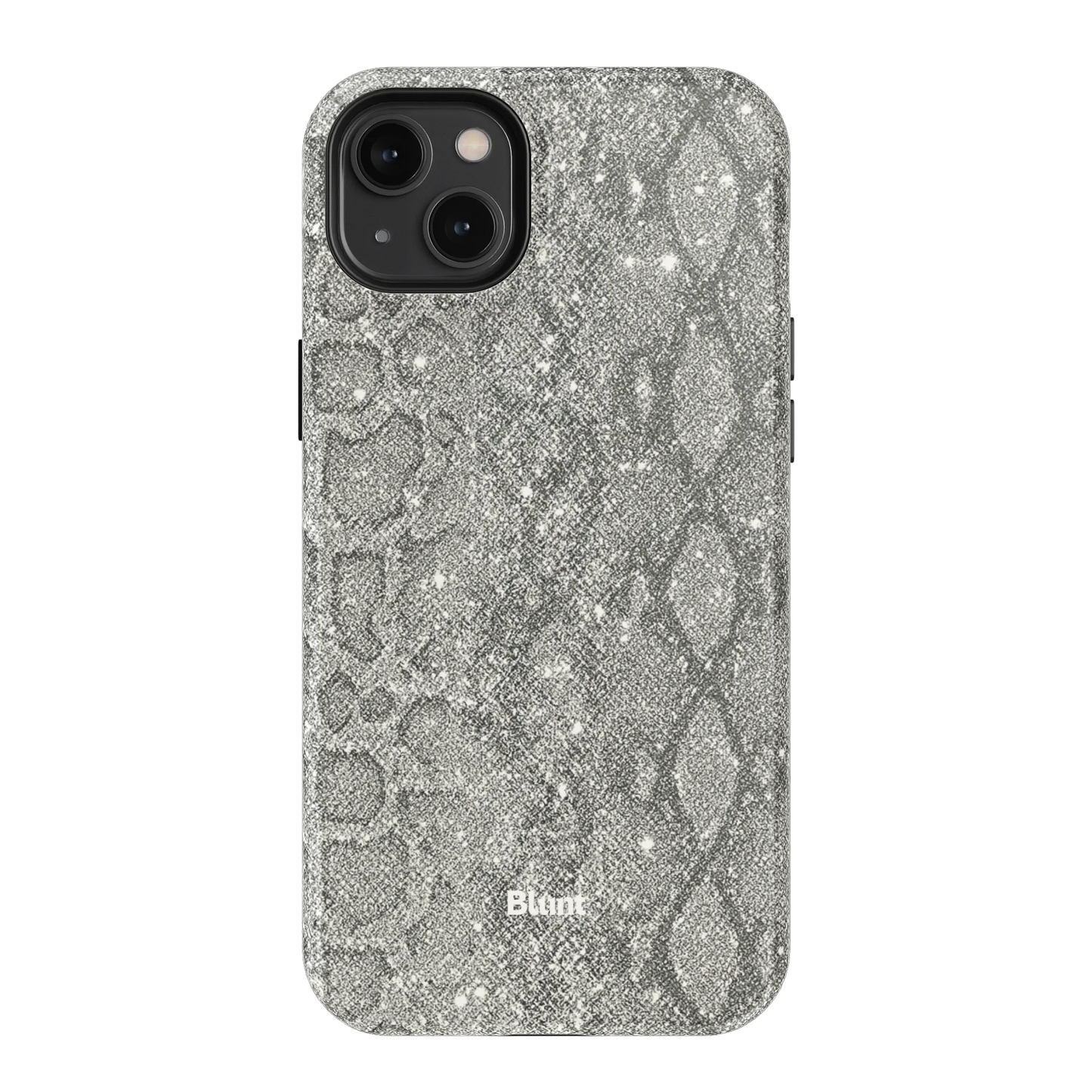 Silver Python iPhone Case