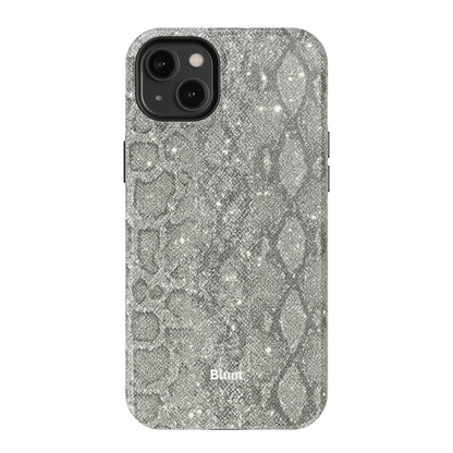 Silver Python iPhone Case
