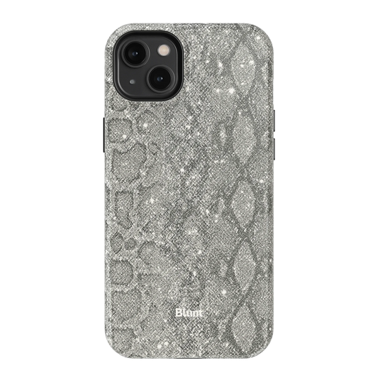 Silver Python iPhone Case