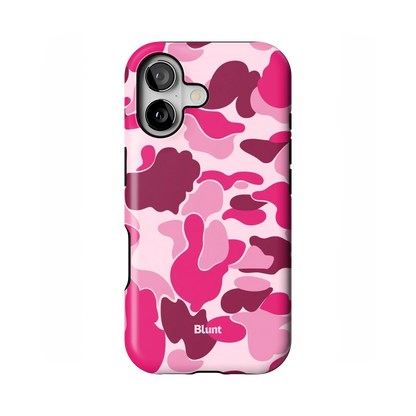 Pink Camo iPhone Case