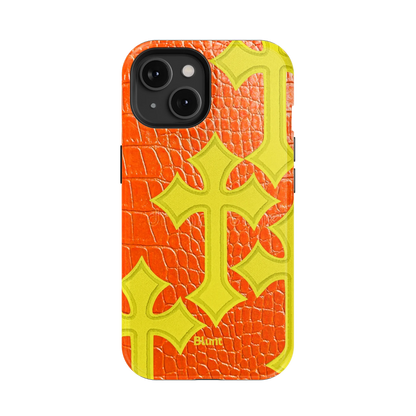 Neon Blessing iPhone Case