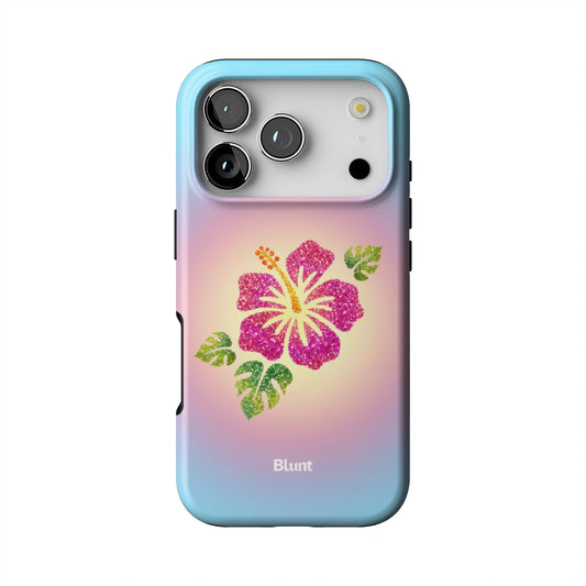 Hibiscus-Glow-iphone-case-iPhone 17 Pro-1