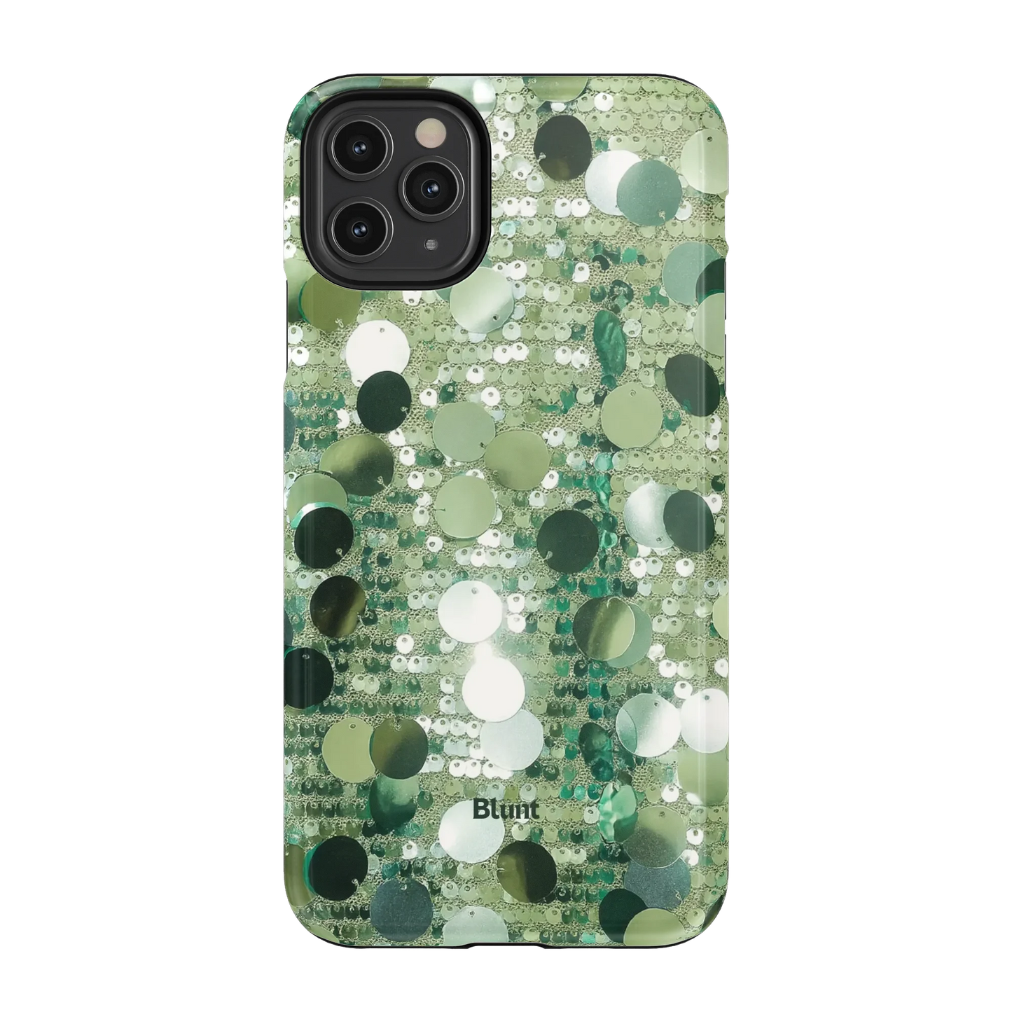 Sage Glitz iPhone Case