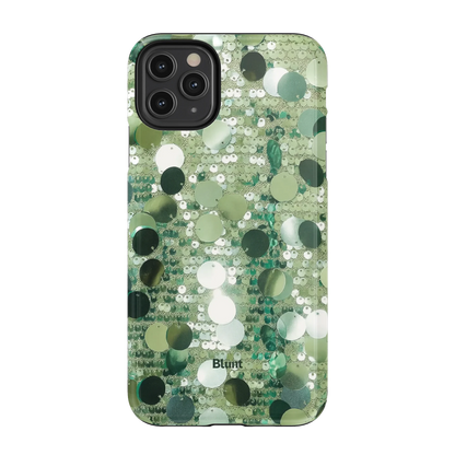 Sage Glitz iPhone Case