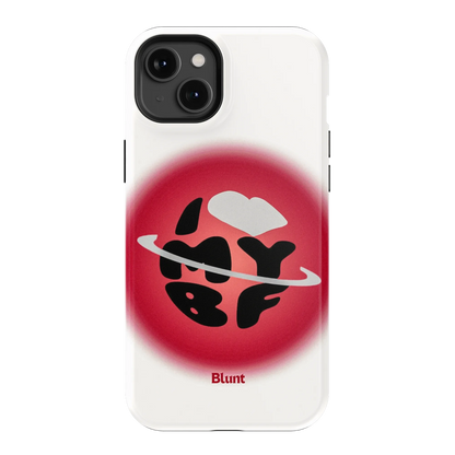 Red Aura Boyfriend iPhone Case
