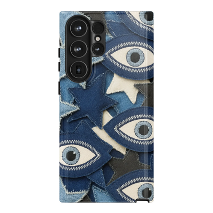Evil Eye Denim Samsung Case