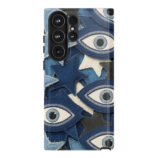 Evil Eye Denim Samsung Case