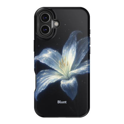 Blue Lilly iPhone Case