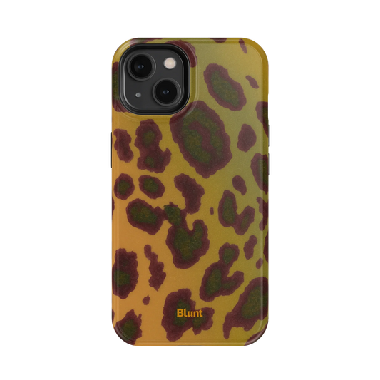 Cranberry Cheetah iPhone Case