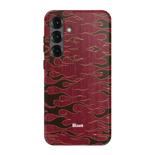 Crimson Fire Samsung Case