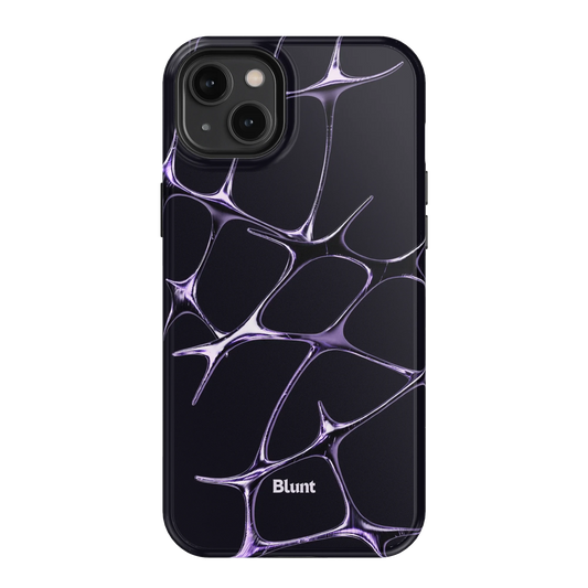 Violet Web iPhone Case