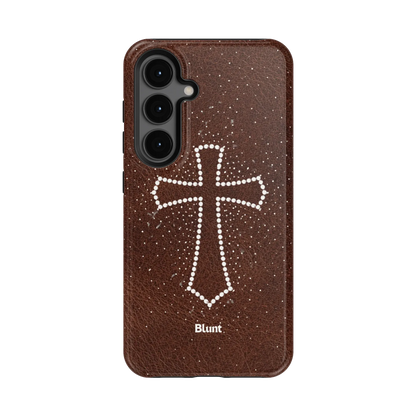 Brown-Diamara-samsung-case-Galaxy S24-1