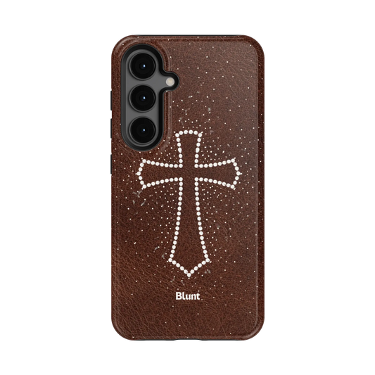 Brown-Diamara-samsung-case-Galaxy S24-1