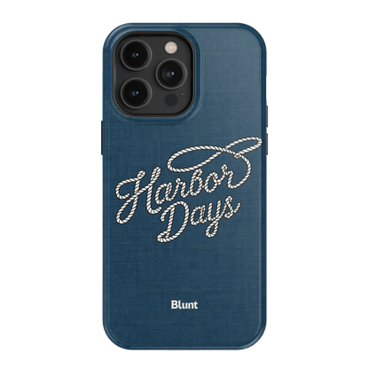 Harbor Days iPhone Case