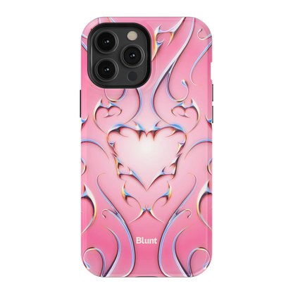 Bubble Heart iPhone Case